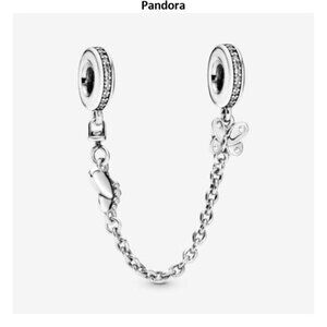 Pandora Butterfly Safety Chain Charm